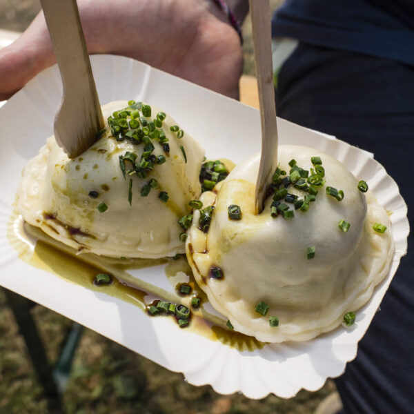 Vegane Kärntner Kasnudel