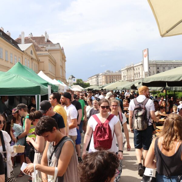 Besucher:innen auf der Veganmania Wien